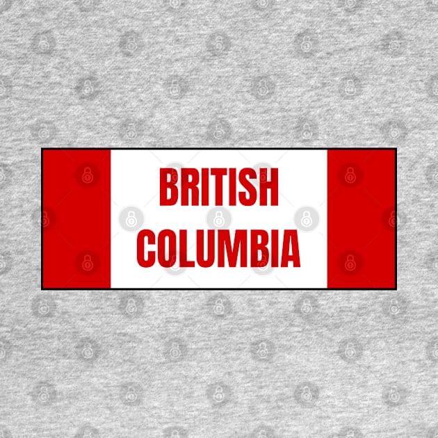 British Columbia in Canadian Flag by aybe7elf